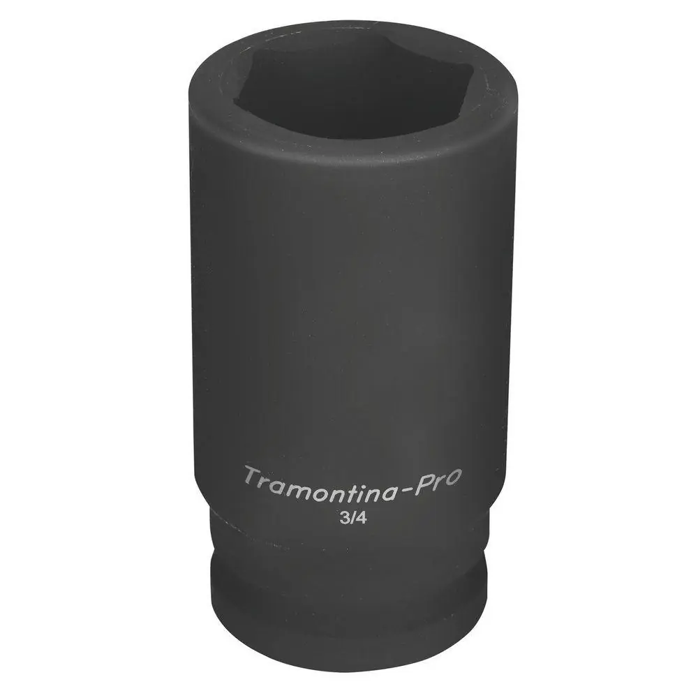 Soquete De Impacto Sextavado Longo Em Aço Cromo Molibdênio 41 Mm - Encaixe 3/4