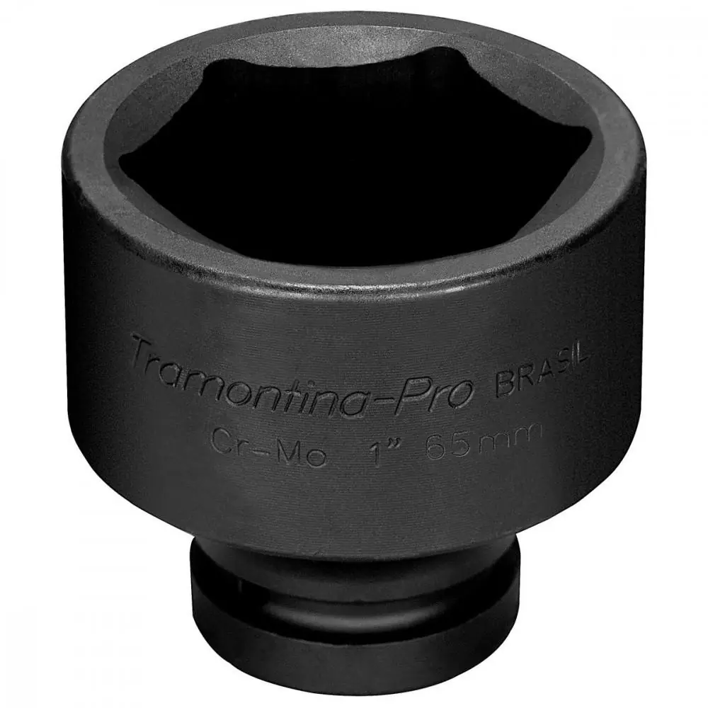 Soquete De Impacto Sextavado Em Aço Cromo Molibdênio 21 Mm - Encaixe 1