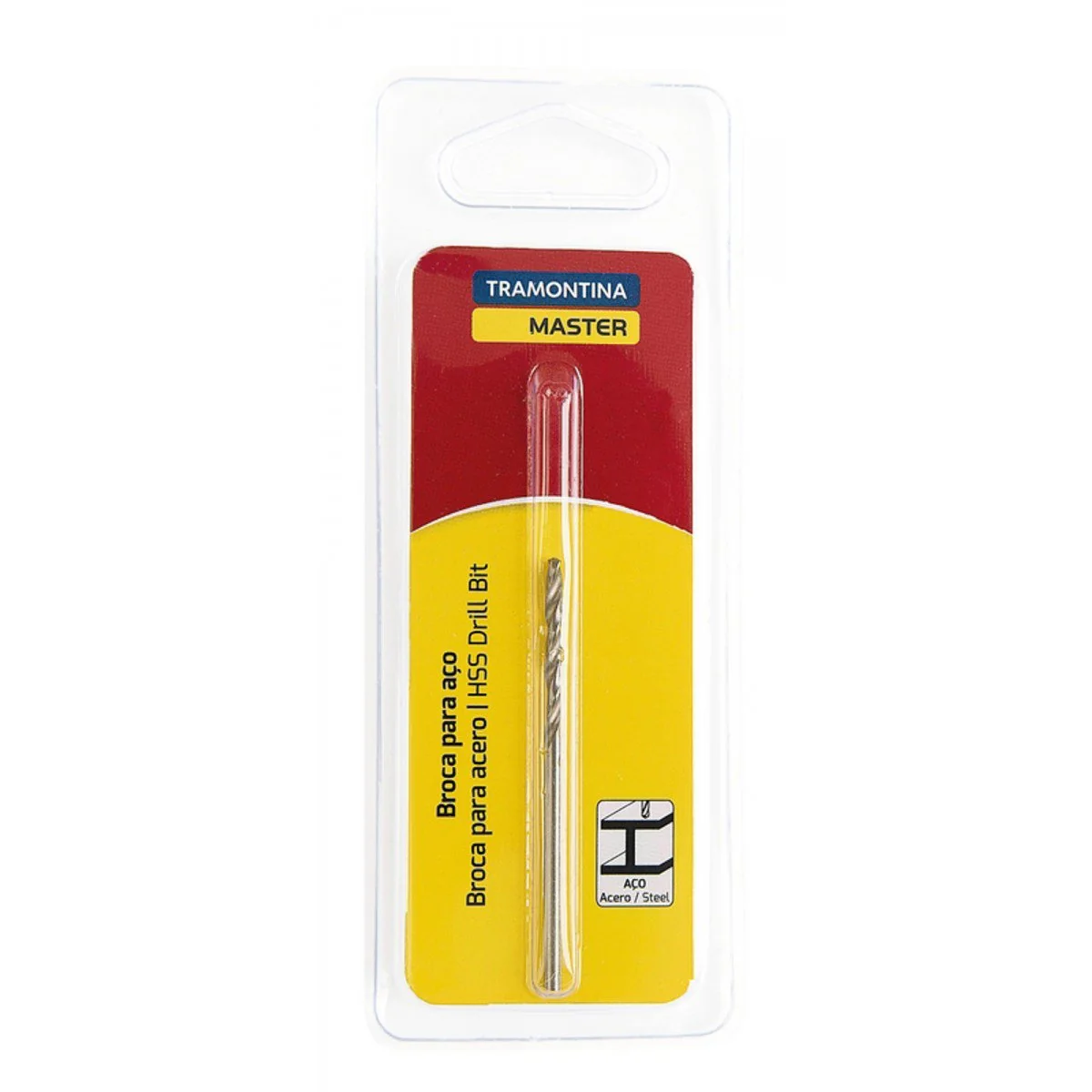 Broca Para Aço 1.2x38 Mm Tramontina Em Aço Rápido Hss Din 338 Tramontina