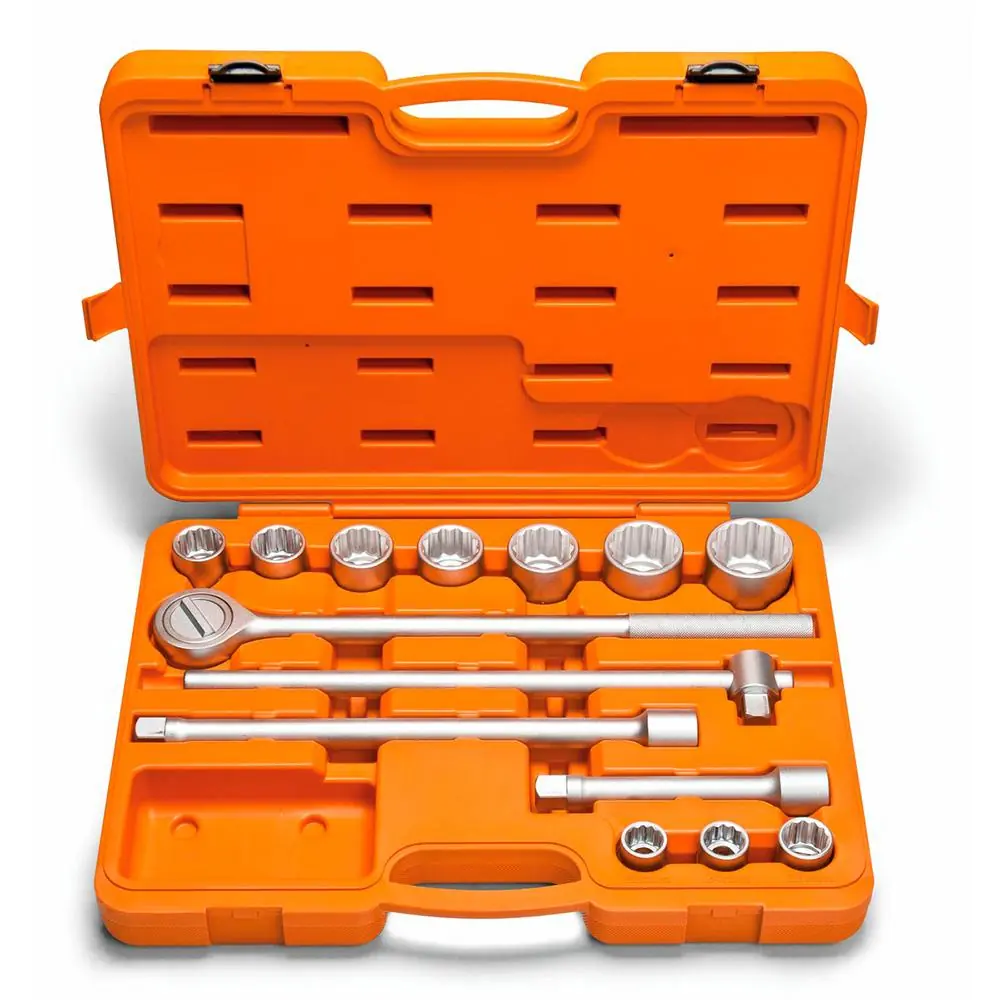 Jogo De Soquete Estriado 8 A 32mm 3/4pol. 44853/214 - Tramontina Pro
