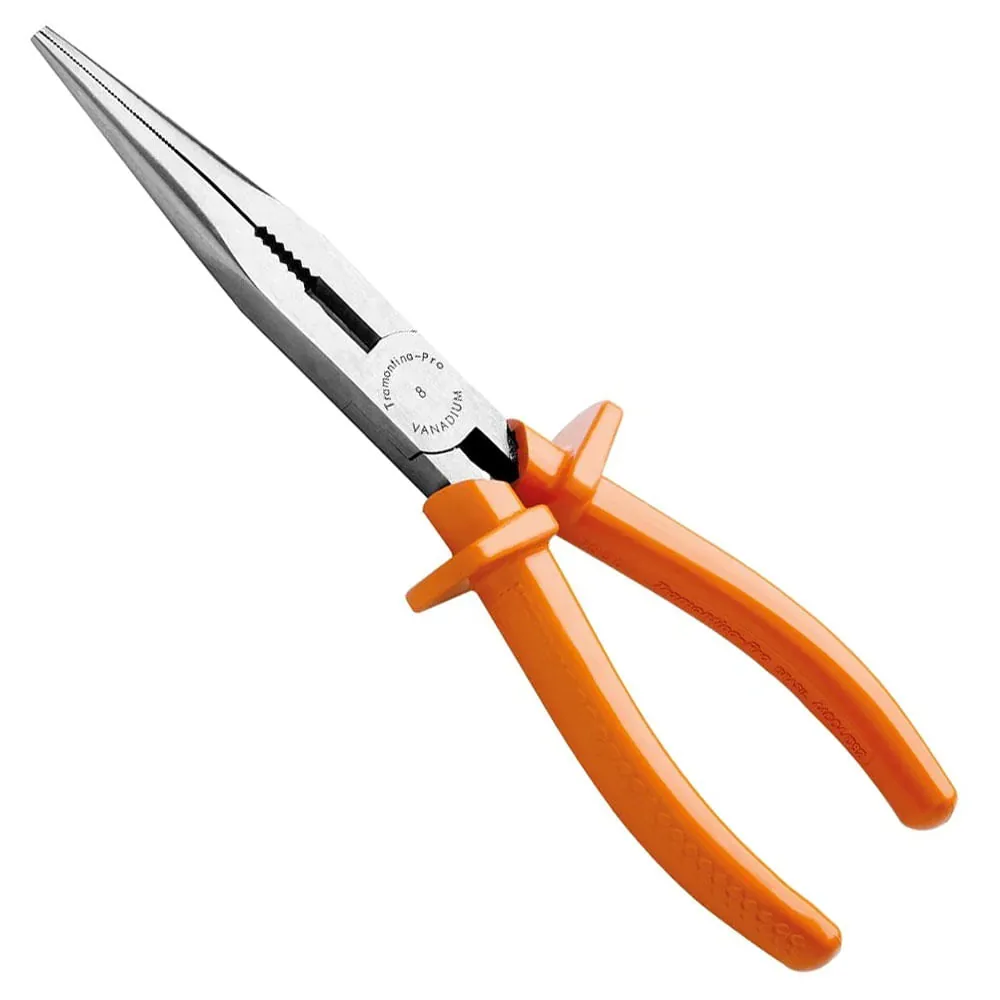 Alicate Meia Cana - Bico Longo Reto Isolado 1.000 V 8" Tramontina Pro