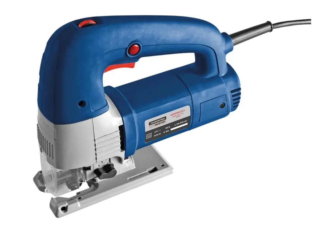 Serra Tico Tico Potencia 500w Corpo Injetado Velocidade 500-2500 Gpm Tramontina 127v
