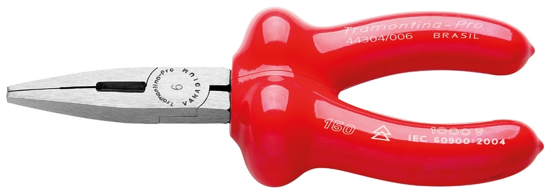 Alicate Bico Chato Isolado Iec 60900 - 6 Tramontina