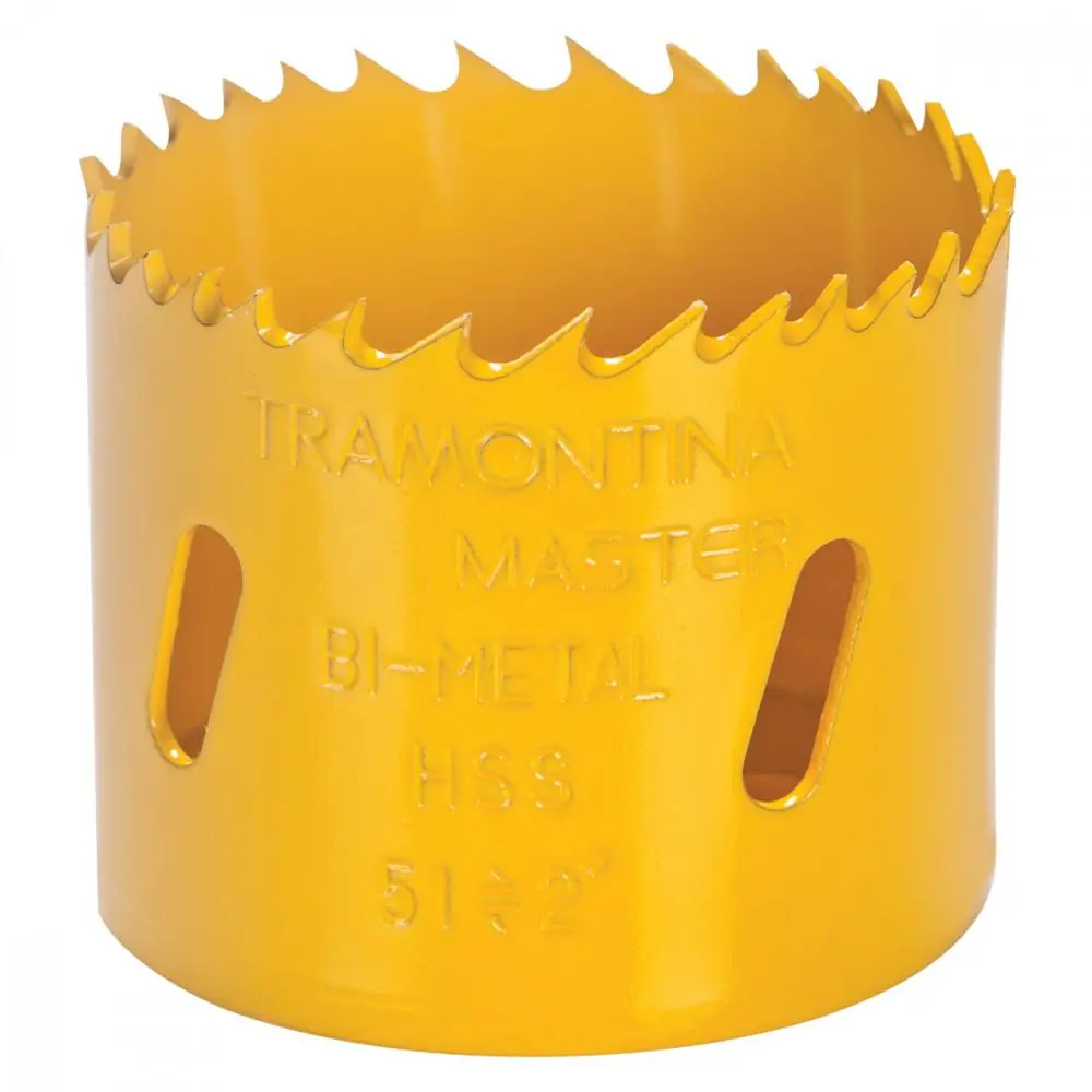 Serra Copo Bi-metálica 52 Mm 2.1/16" Tramontina Com Dentes