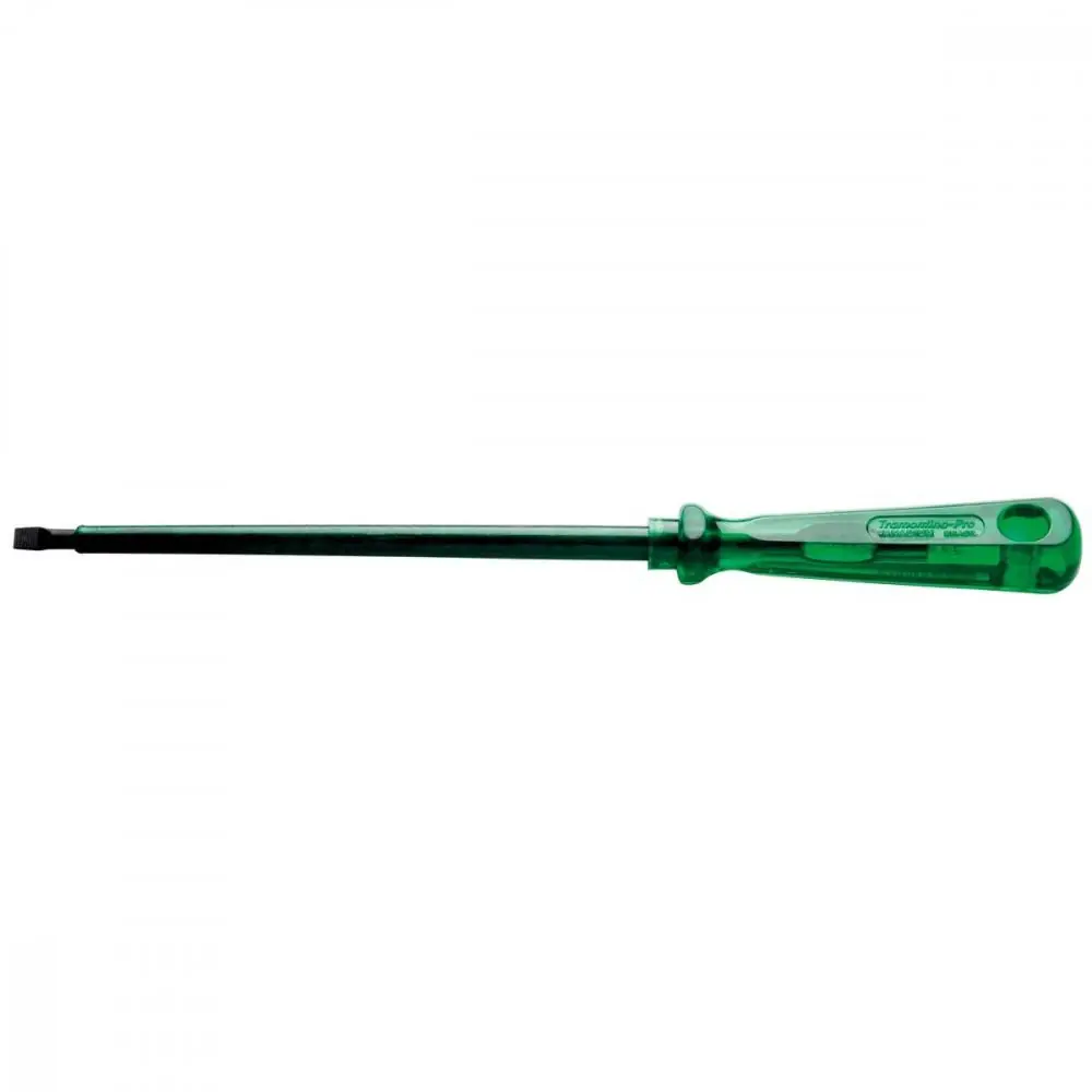 Chave De Fenda Isolada Ponta Chata Em Aço Cromo Vanádio 3x200 Mm (1/8x8") Tramontina Pro
