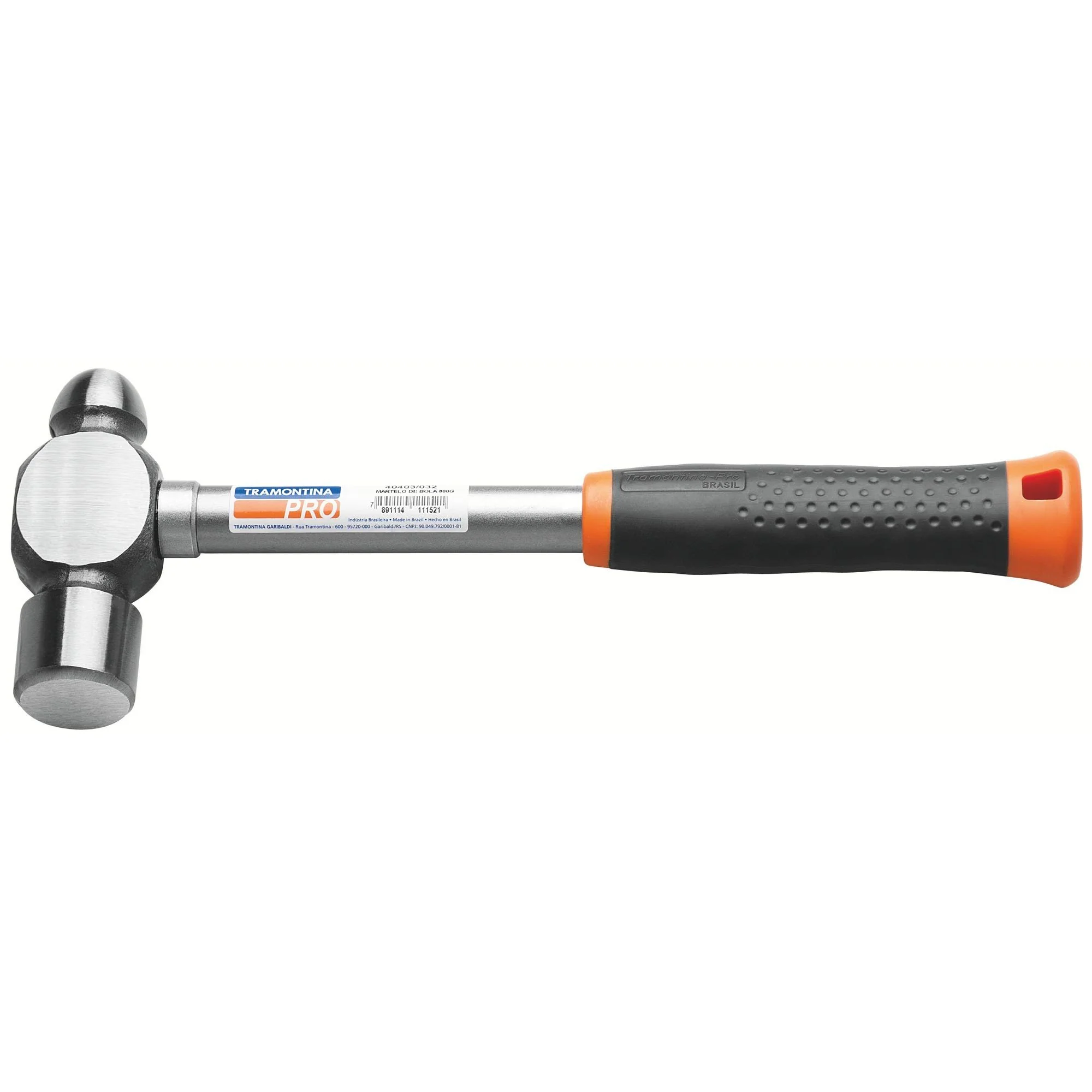 Martelo Bola Cabo Tubular 300g Tramontina Pro