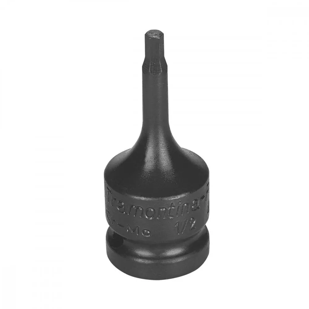 Soquete De Impacto Ponta Hexagopnal Em Aço Cromo Molibdênio 5 Mm - Encaixe 1/2