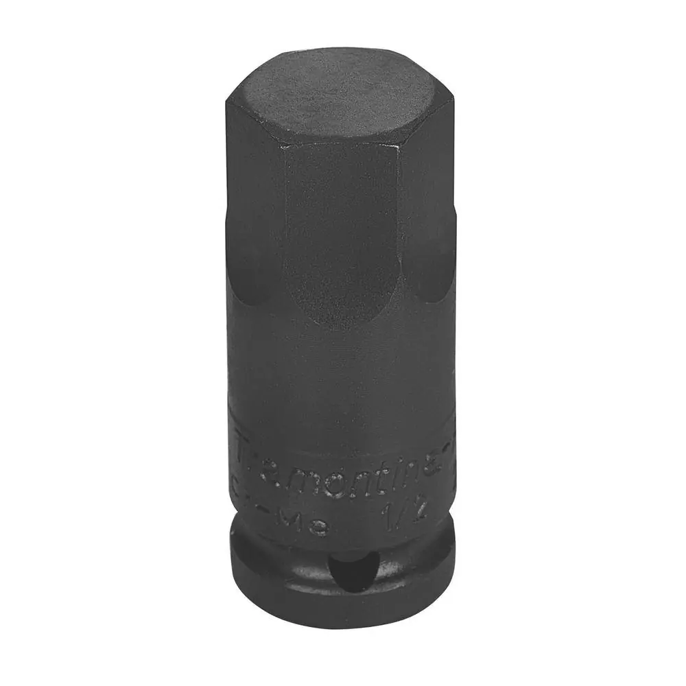Soquete De Impacto Ponta Hexagopnal Cromo 19mm Encaixe 1/2