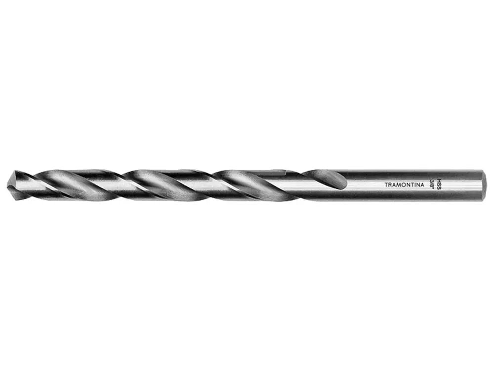 Broca Para Aco 1 16x43mm Corpo Em Aco Rapido Hss Angulo Ponta 118 Graus Corte Direito Tramontina