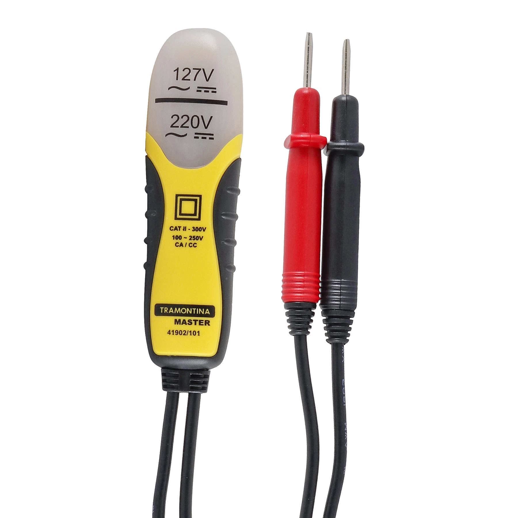 Detector De Tensões 127 220v Preto / Amarelo Tramontina