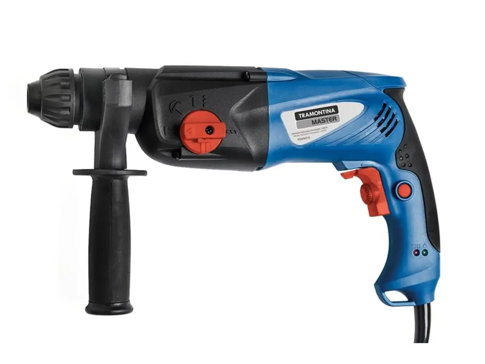 Martelete Perfurador Rompedor Potencia 1050w Encaixe Rapido Sds Plus Tramontina 127v