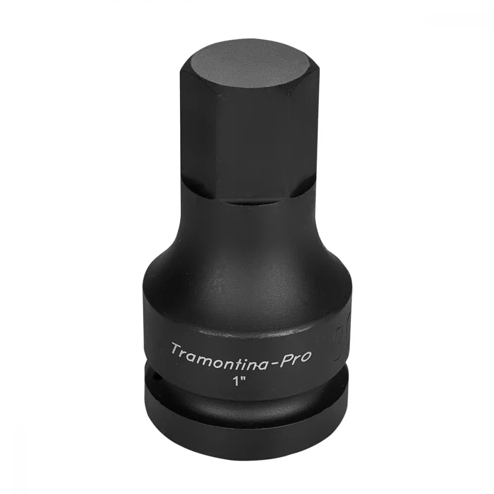 Soquete De Impacto Ponta Hexagopnal Em Aço Cromo Molibdênio 31 Mm - Encaixe 1