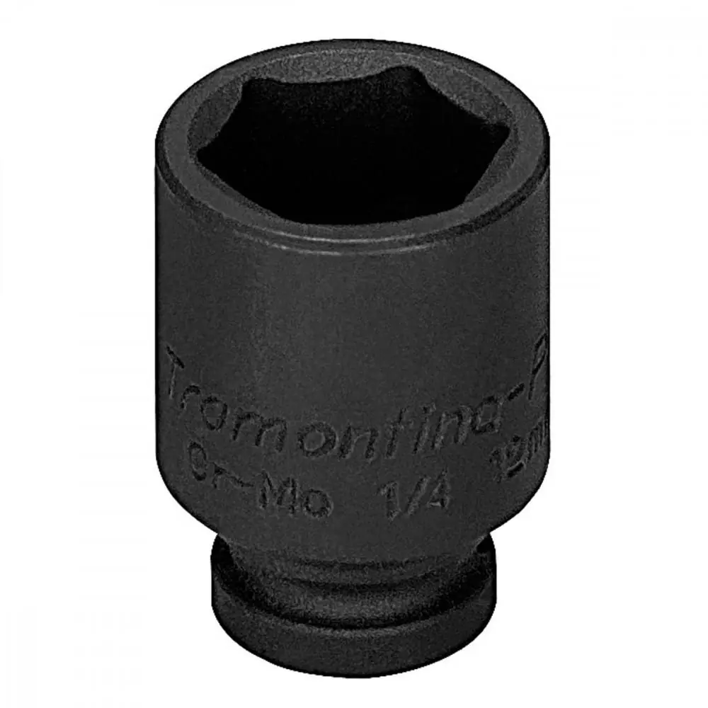 Soquete De Impacto Sextavado Em Aço Cromo Molibdênio 5,5 Mm - Encaixe 1/4