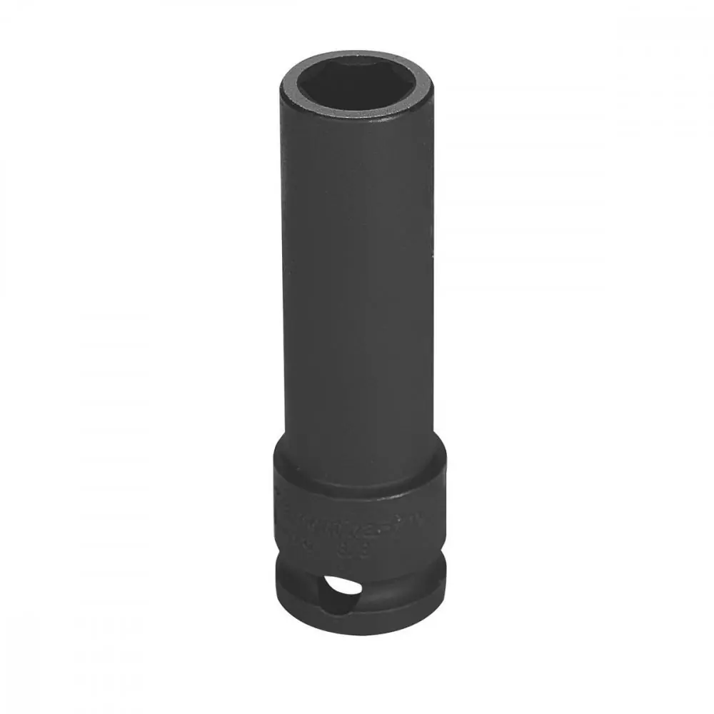 Soquete De Impacto Sextavado Longo Em Aço Cromo Molibdênio 11 Mm - Encaixe 3/8