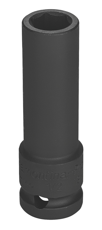 Soquete De Impacto Sextavado Longo Em Aco Cromo Molibdenio 13 Mm - Encaixe 1 2 Tramontina