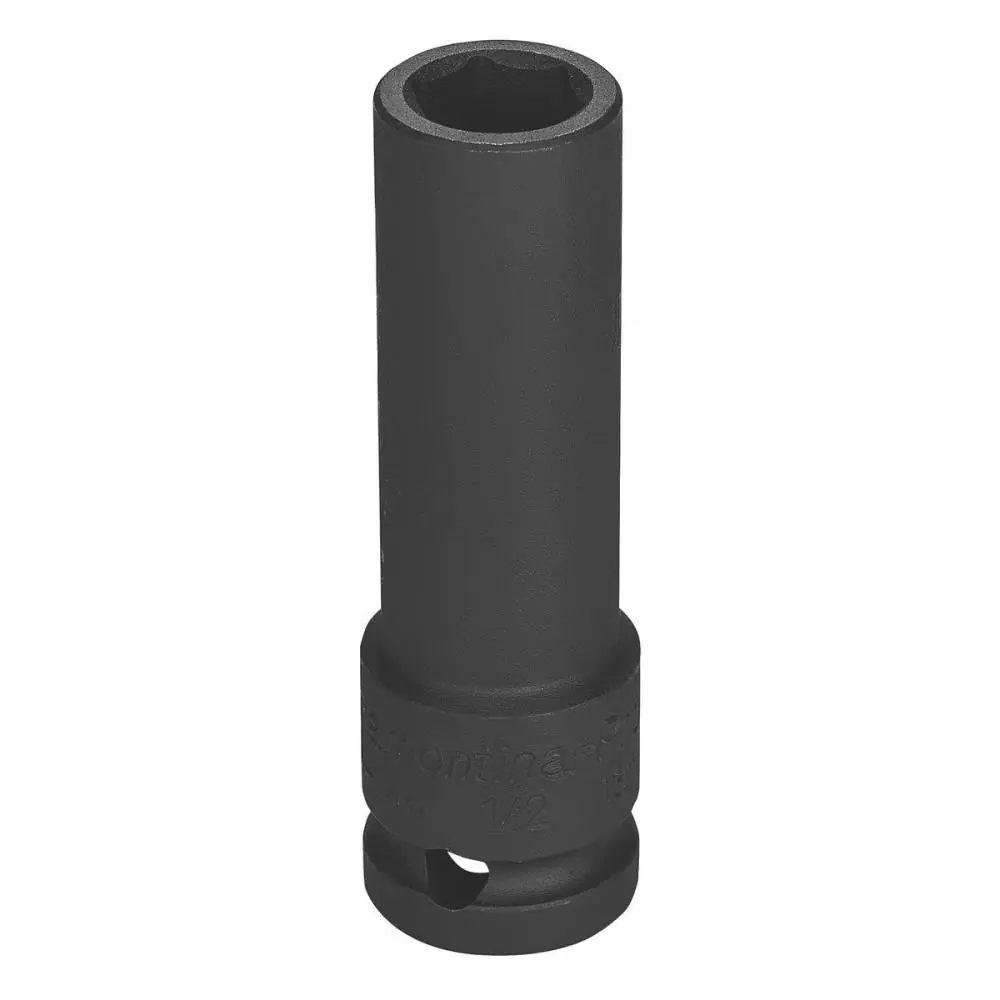 Soquete De Impacto Sextavado Longo Em Aço Cromo Molibdênio 5/8 - Encaixe 1/2