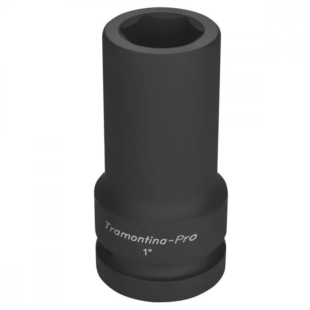 Soquete De Impacto Sextavado Longo Em Aço Cromo Molibdênio 30 Mm - Encaixe 1