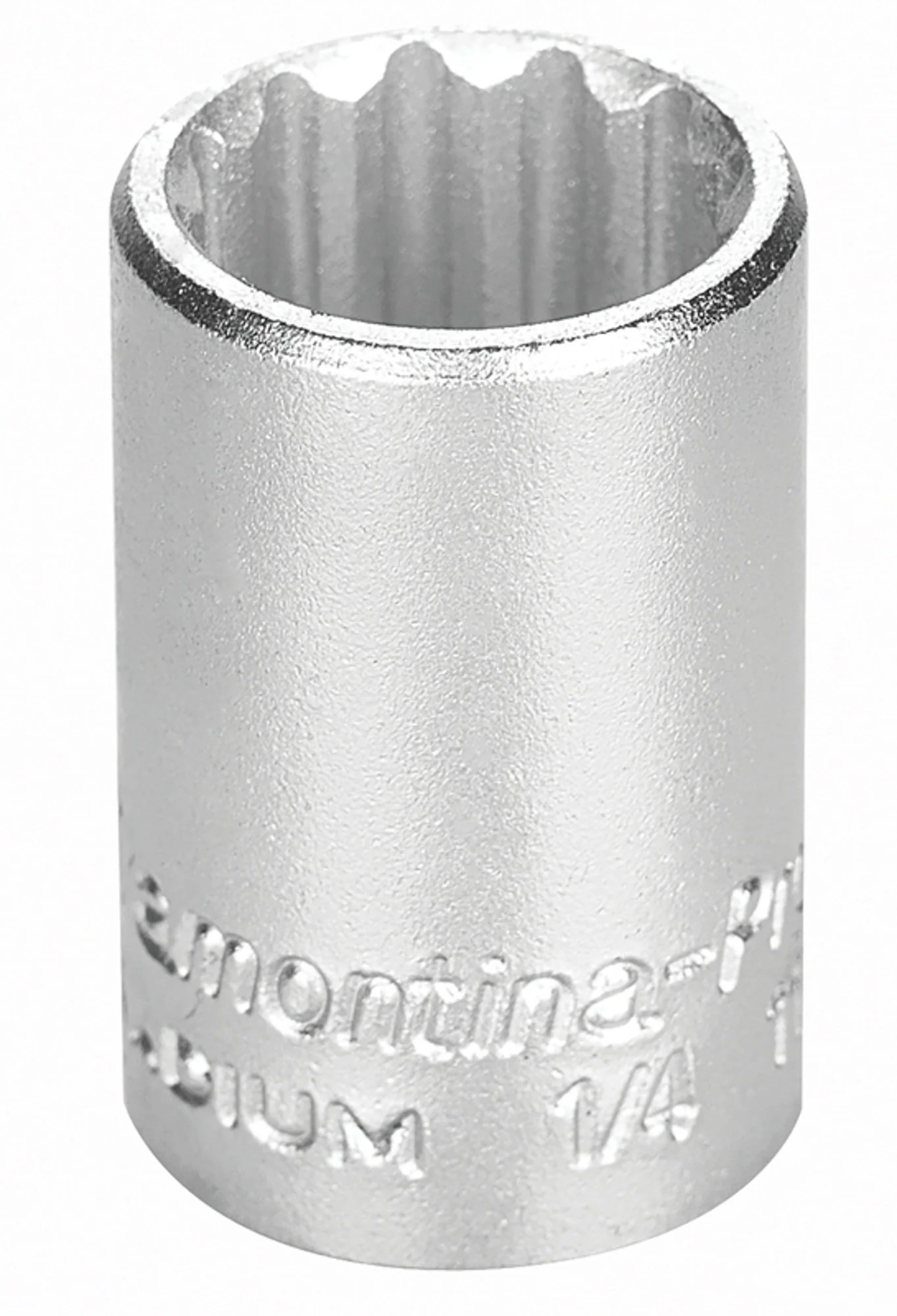 Soquete Estriado Aço Cromo Vanádio 9mm - Encaixe 1/4" Tramontina Pro