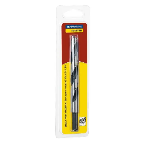 Broca Para Madeira 14x160 Mm 9/16" Tramontina Em Aço