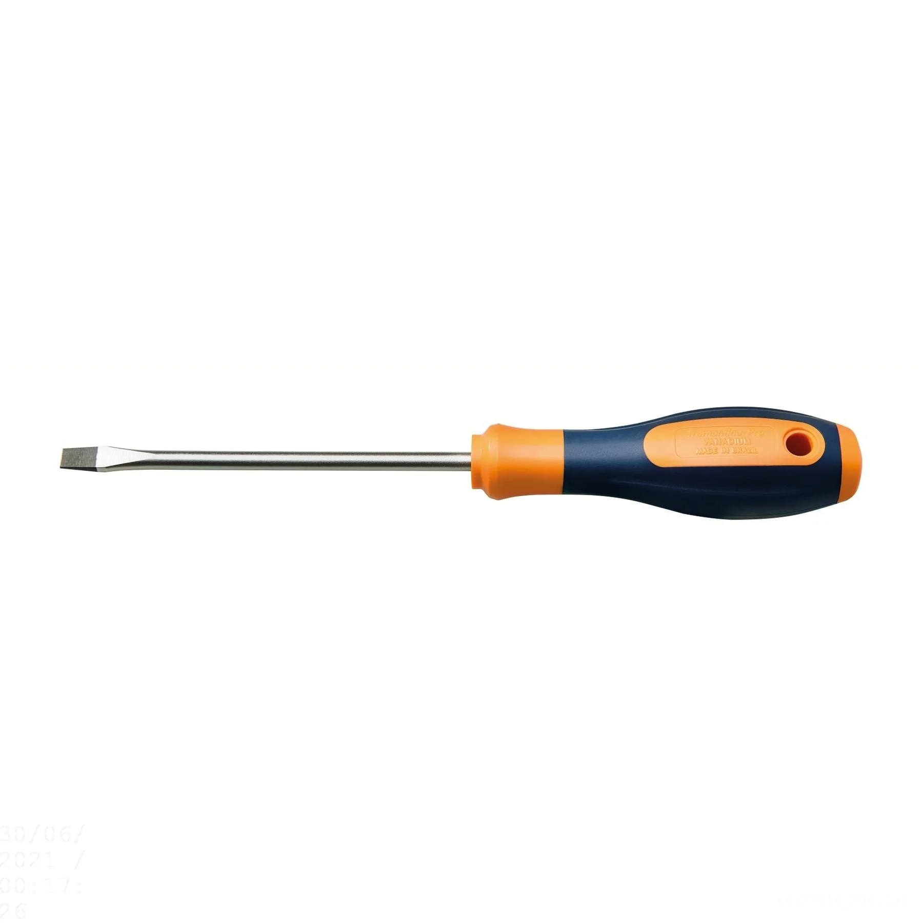 Chave Fenda Ponta Chata Aço Cromo Vanádio 3x300mm (1/8x12) Tramontina Pro