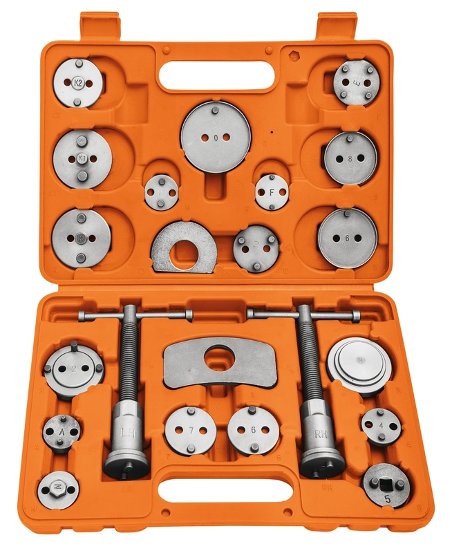 Kit De Ferramentas Para Retornar Embolos Da Pinca De Freio - 22 Pecas Tramontina