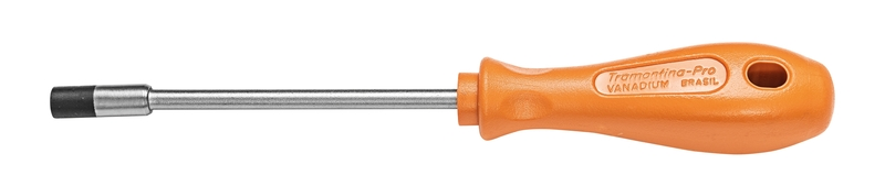Chave Fenda Canhão Aço Cromo Vanádio 3/16"x125mm Tramontina Pro