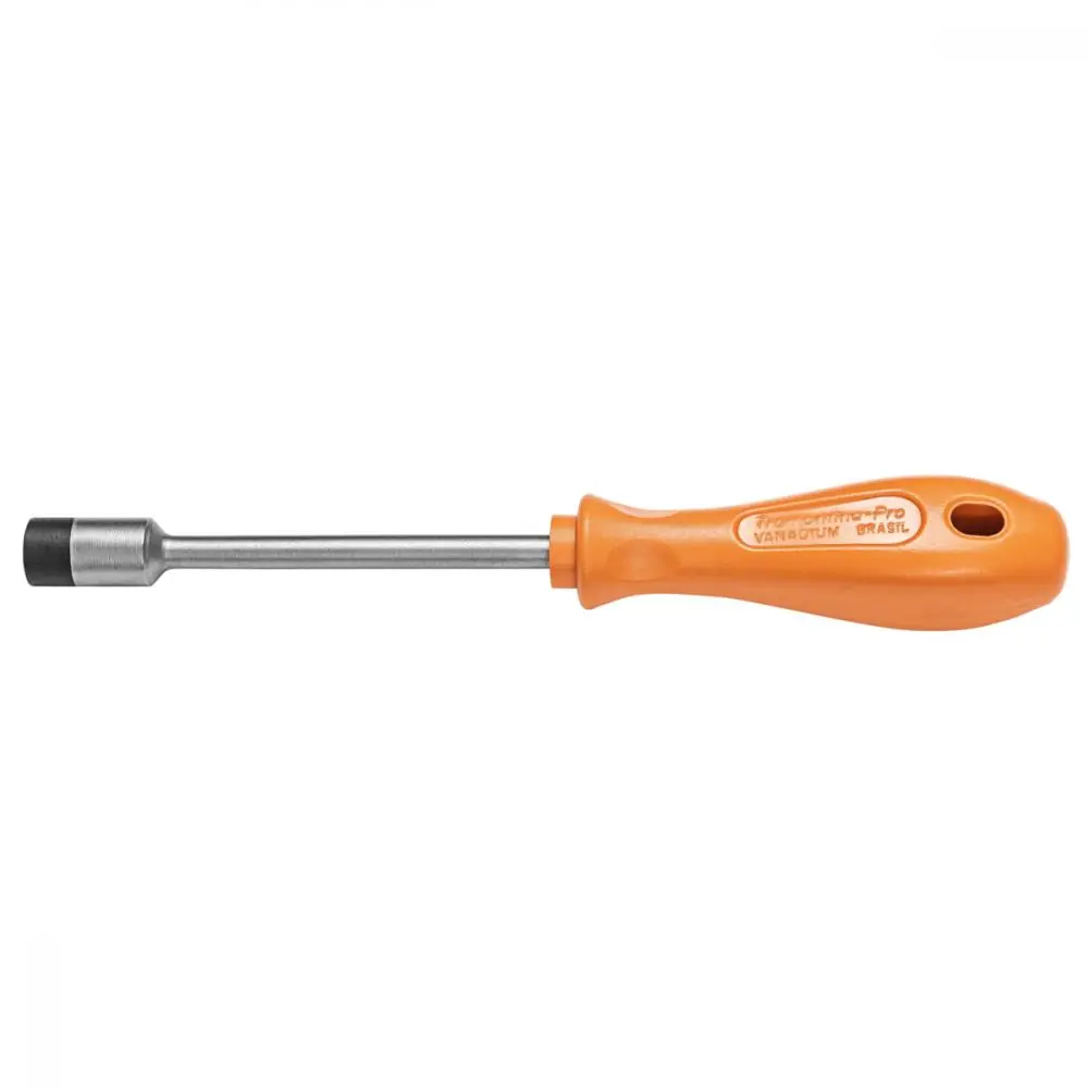 Chave De Fenda Canhão Em Aço Cromo Vanádio 7/16" X 125 Mm Tramontina Pro