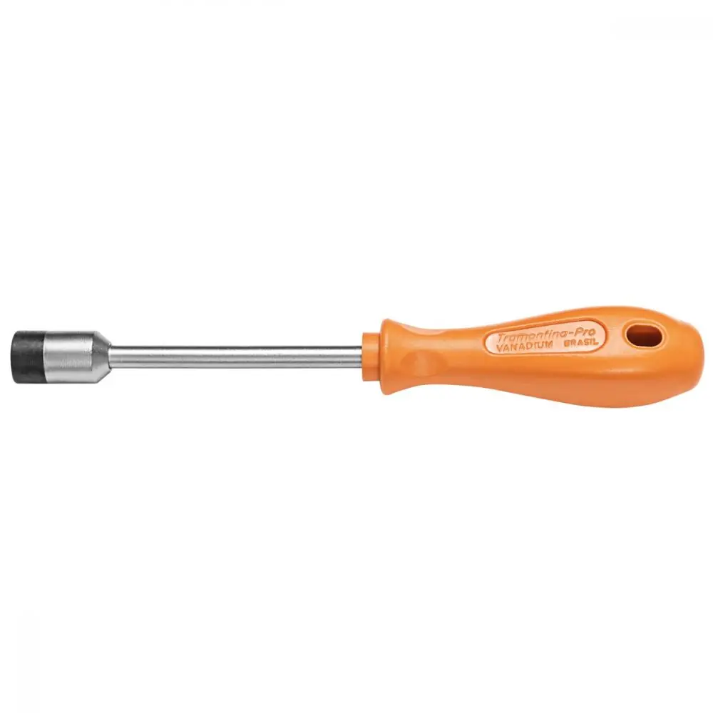 Chave De Fenda Canhão Em Aço Cromo Vanádio 1/2" X 125 Mm Tramontina Pro