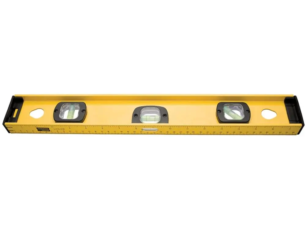 Nivel Magnetico 450mm Corpo Em Aluminio Perfil Em I Medicao 0,45 E 90 Graus 3 Bolhas Tramontina