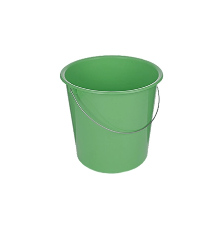 Balde Plástico Verde 10l Plasvale