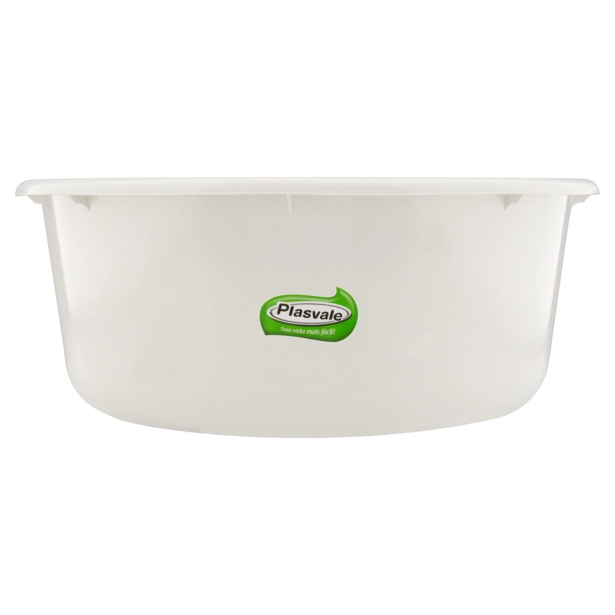 Bacia Plástica Branca 5l Plasvale