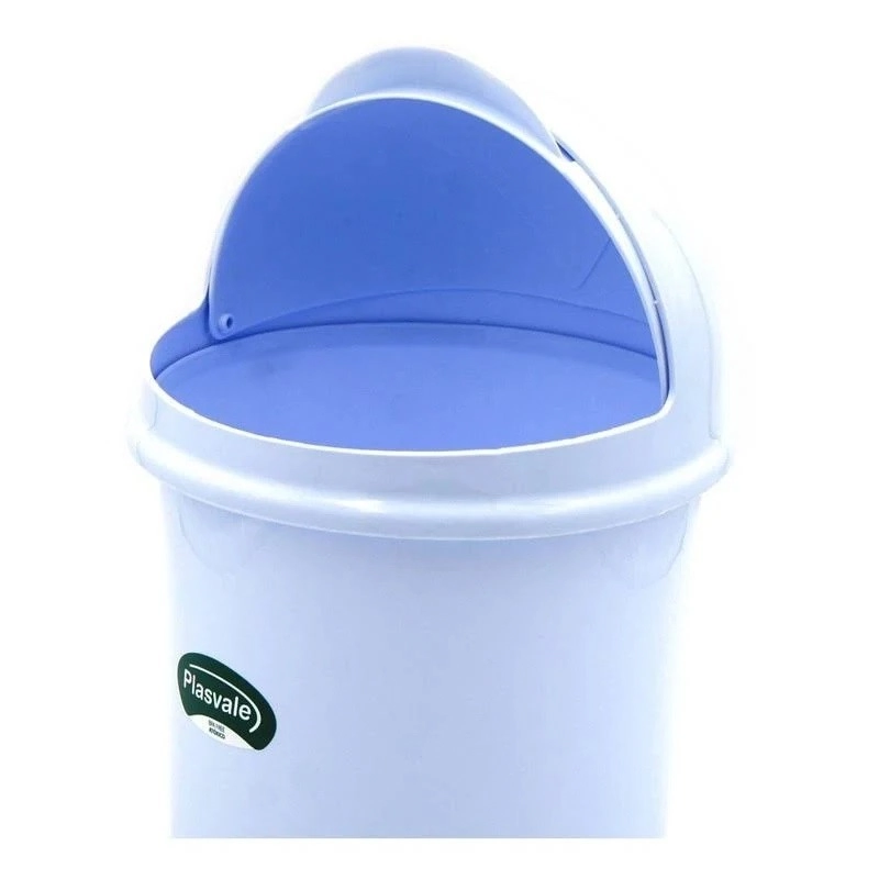 Lixeira Branca 4,1l Plasvale