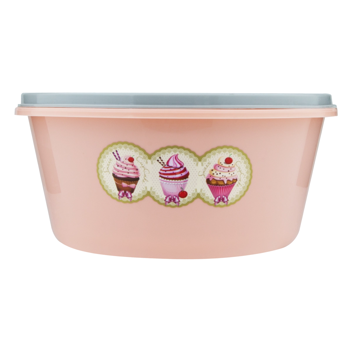 Pote Com Tampa Plástico Sorvete 1,75l Plasvale