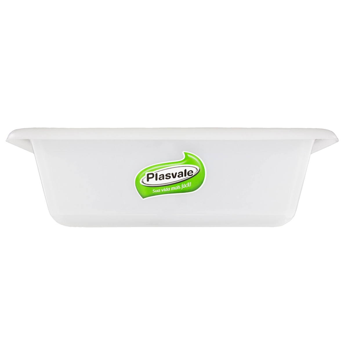 Caixa Branca Retangular 2,2l Plasvale