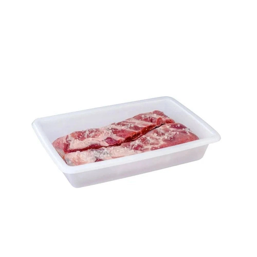 Caixa Branca Retangular 7l Plasvale