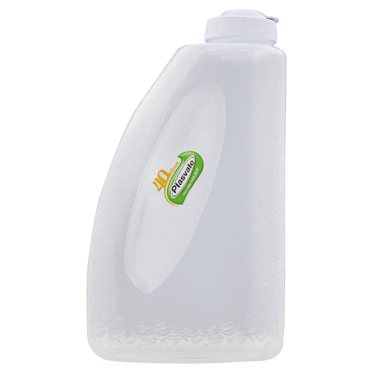 Garrafa Plástica Branca 2l Plasvale