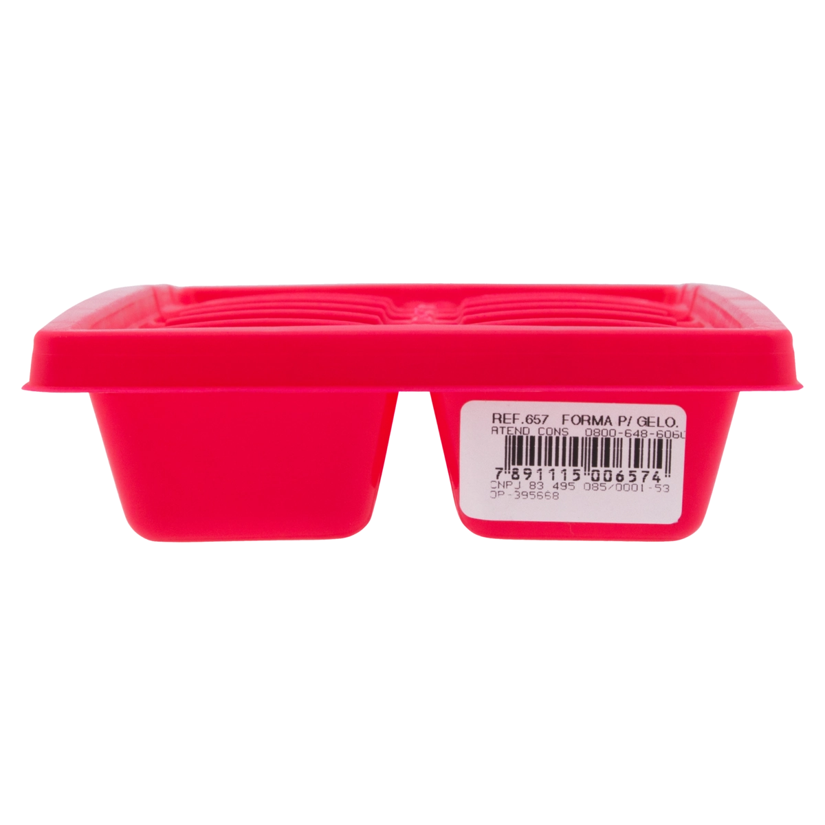 Forma Para Gelo Rosa Plasvale
