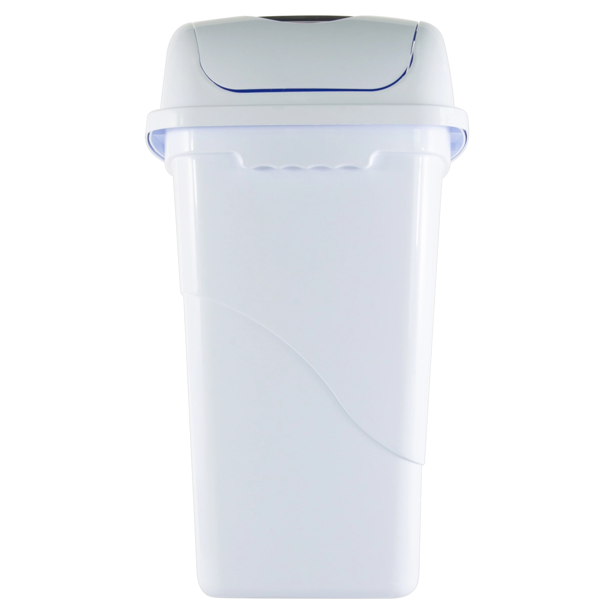 Lixeira Basculante Preta 30l Plasvale
