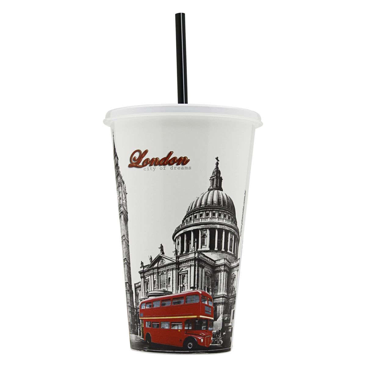 Copo Plástico London 520ml Plasvale