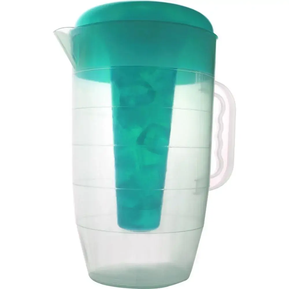 Jarra C/tampa E Copo 2,5l Plasvale Verde