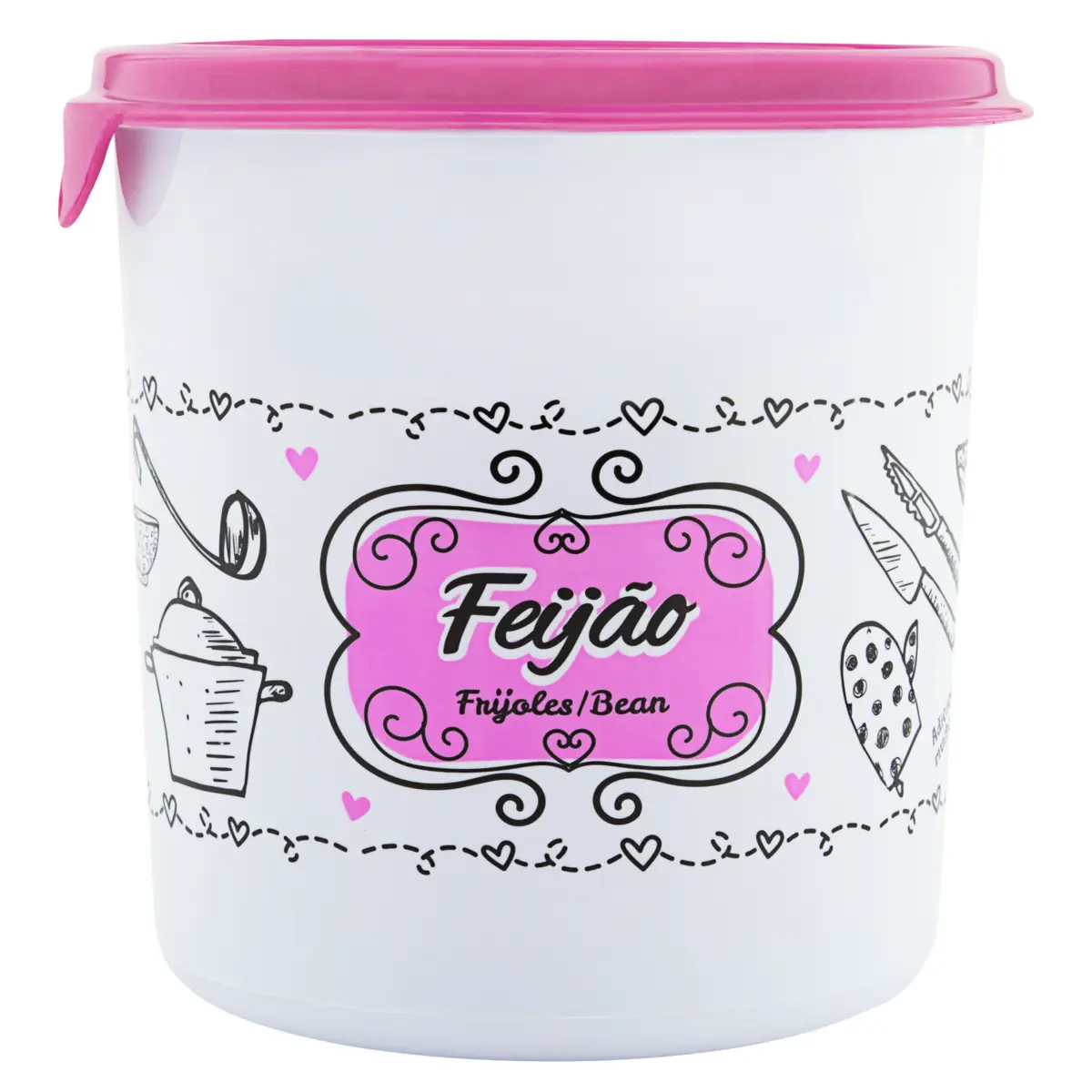 Porta Feijão 2,3l Plasvale