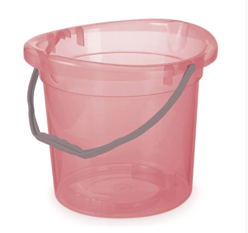 Balde Rosa Trans 2 Bicos Plasvale 8l