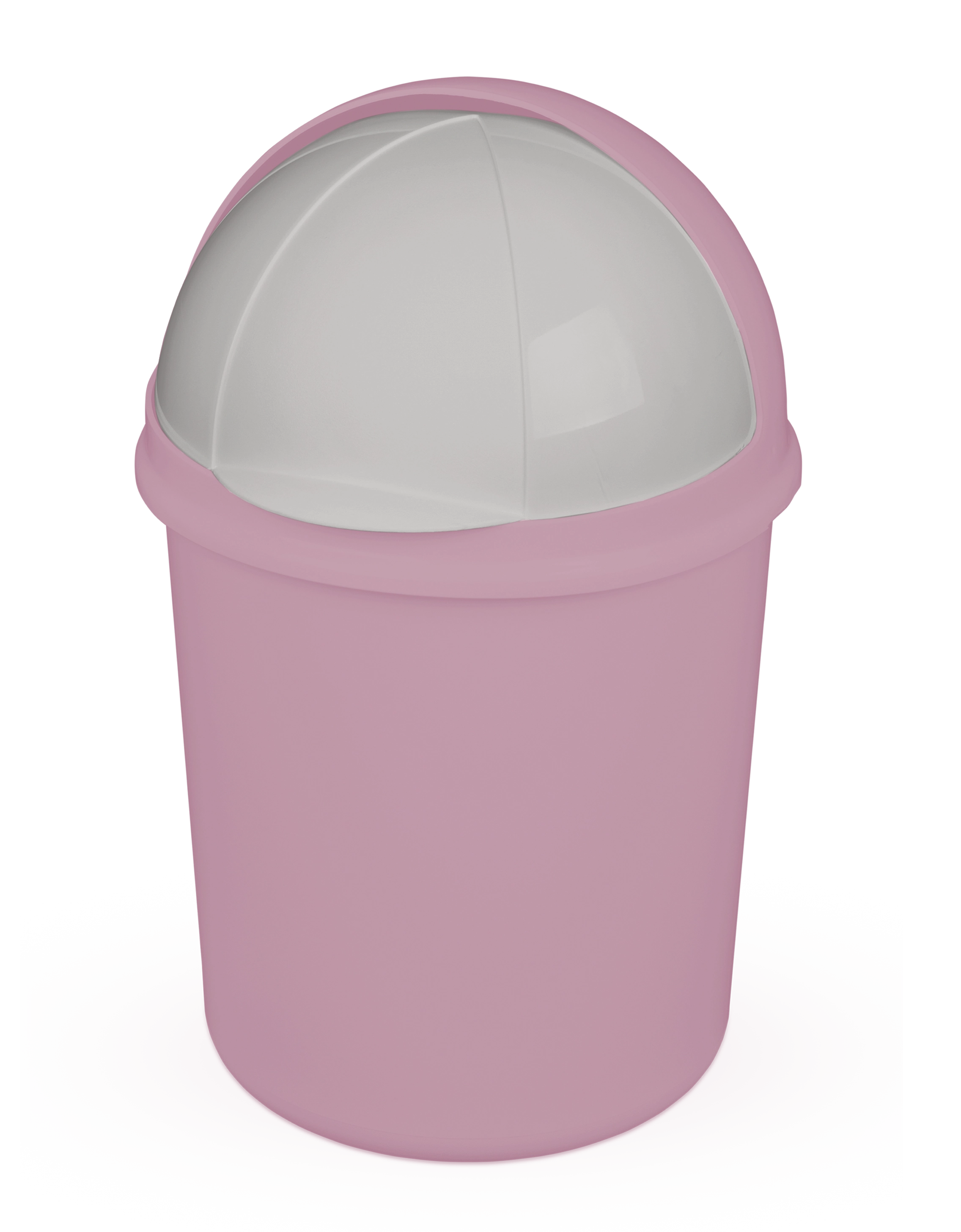 Lixeira Retratil 4.1l Rosa 1893475 Plasvale