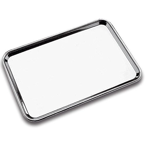 Bandeja Retangular Aço Inox Service