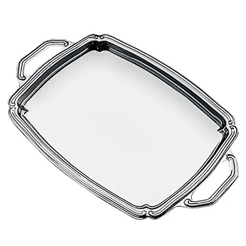 Bandeja Retangular Tramontina Falstaff Inox 35x27cm
