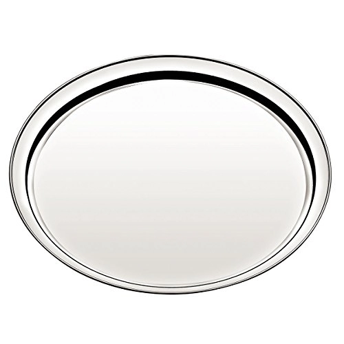 Bandeja Redonda Aço Inox Service