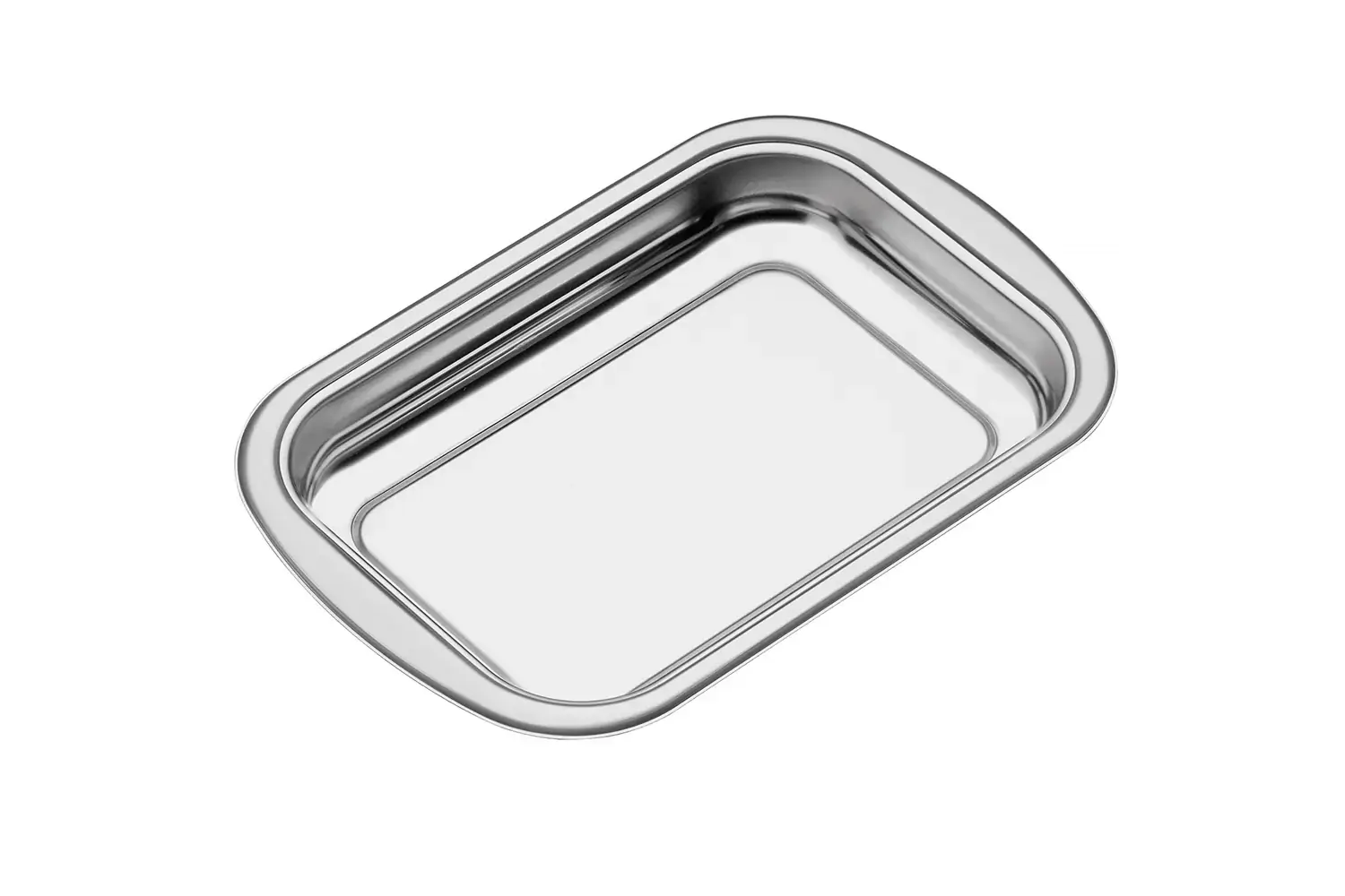 Assadeira Tramontina Cosmos Retangular em Aço Inox 30 cm 1,5 L