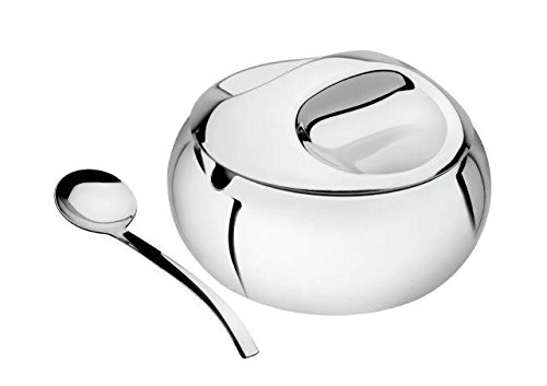 Farinheira em Aço Inox 500 gramas Tramontina com Colher