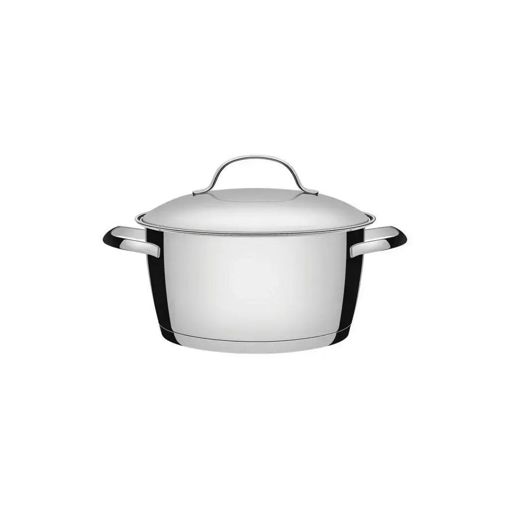 Caçarola Funda Tramontina Allegra em Aço Inox com Fundo Triplo 20 cm 3,1 litros