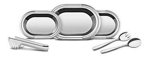 Conjunto De Baixelas Tramontina Ciclo Inox 6 Peças